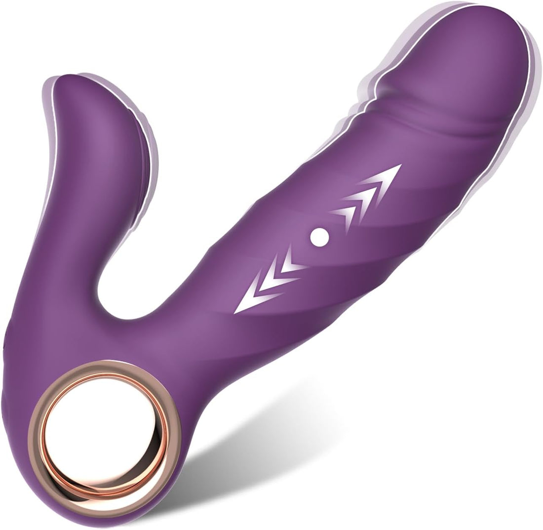 Women Pleasure - 2 in 1 Clitoral G Spot Vibrator