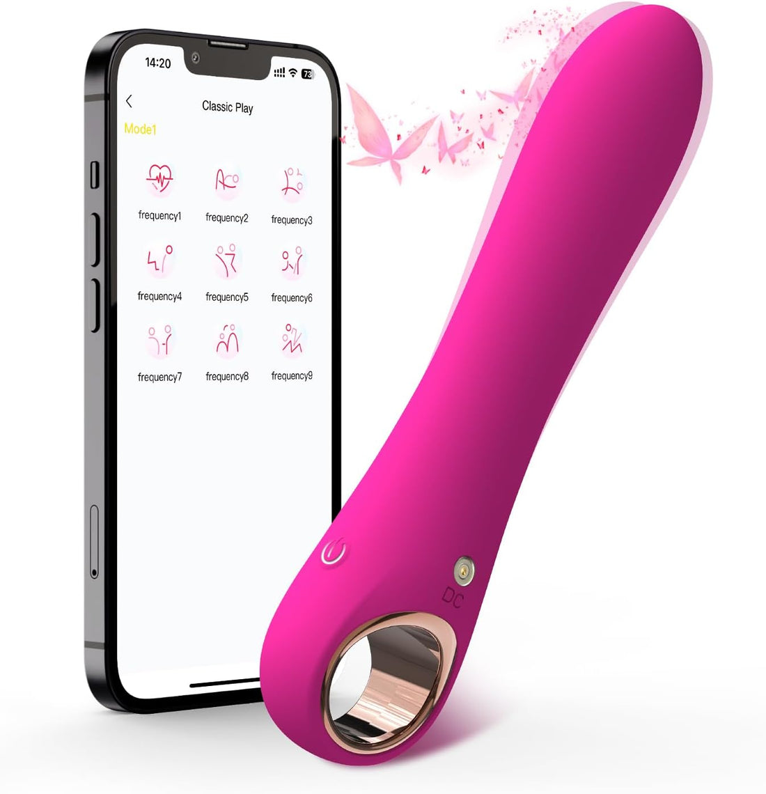 G Spot Vibrator Dildo with 10 Vibration Modes