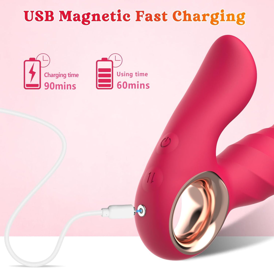 Women Pleasure - 2 in 1 Clitoral G Spot Vibrator