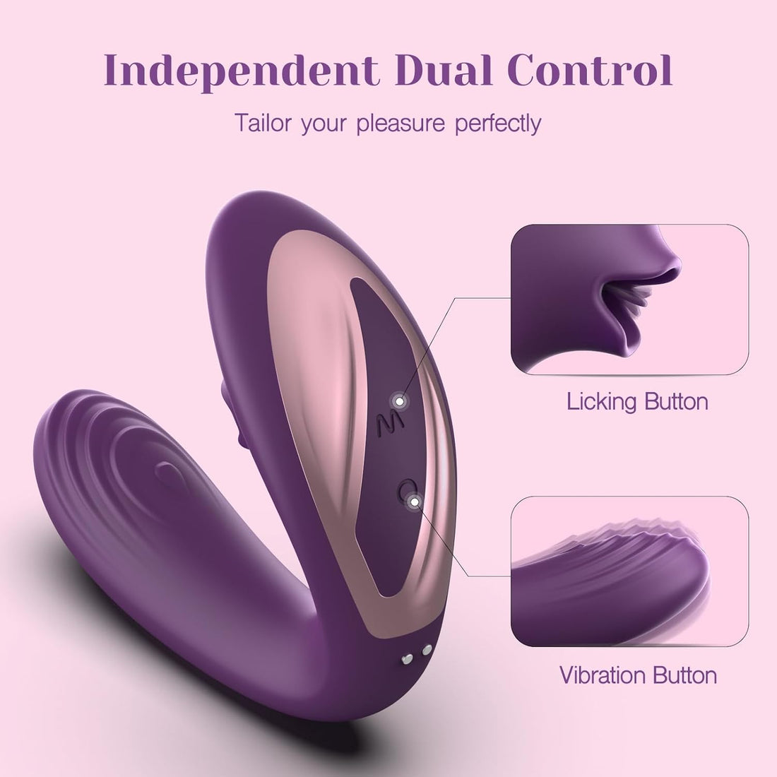 Clitoral Licking G Spot Vibrator tongue Adult Toys