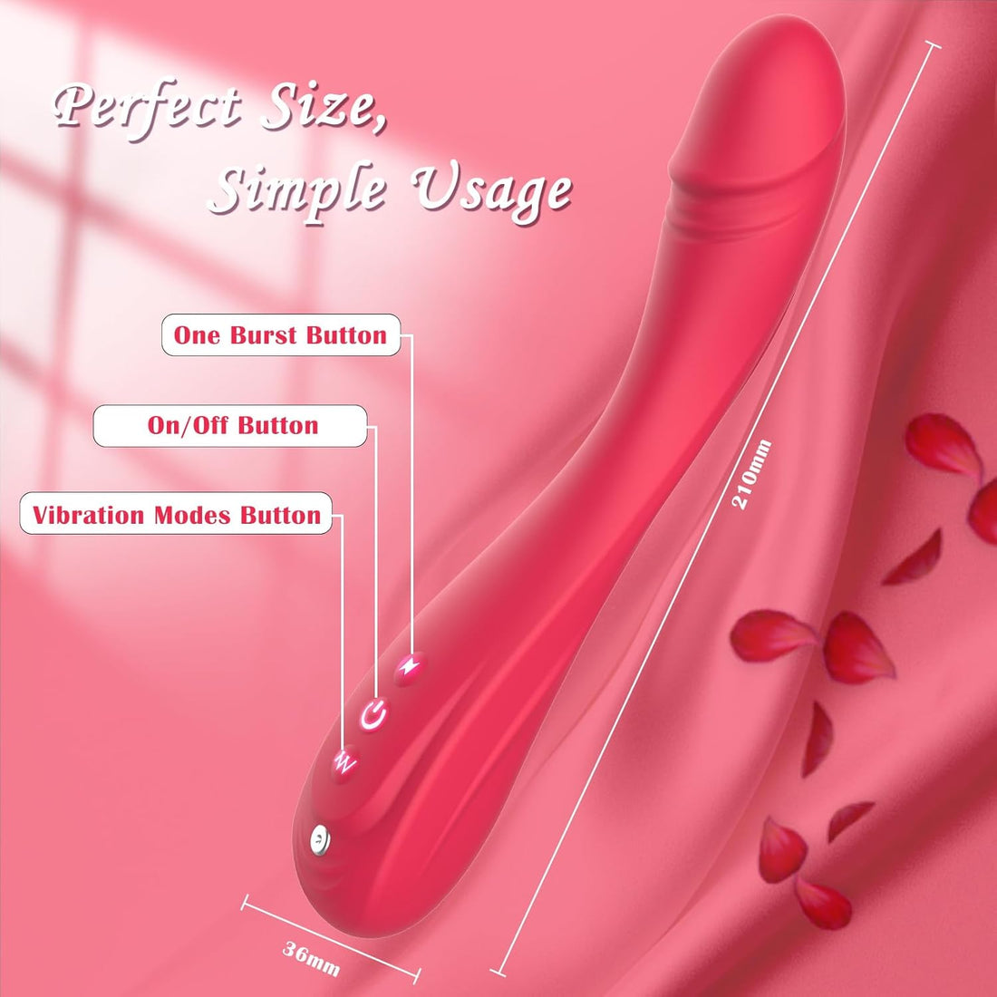 Dildo G Spot Vibrator Sex Toys for Clitora