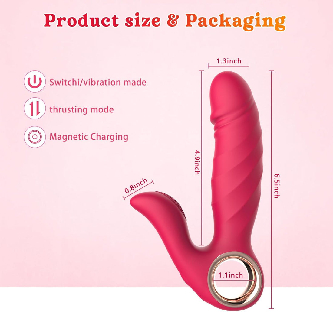 Women Pleasure - 2 in 1 Clitoral G Spot Vibrator