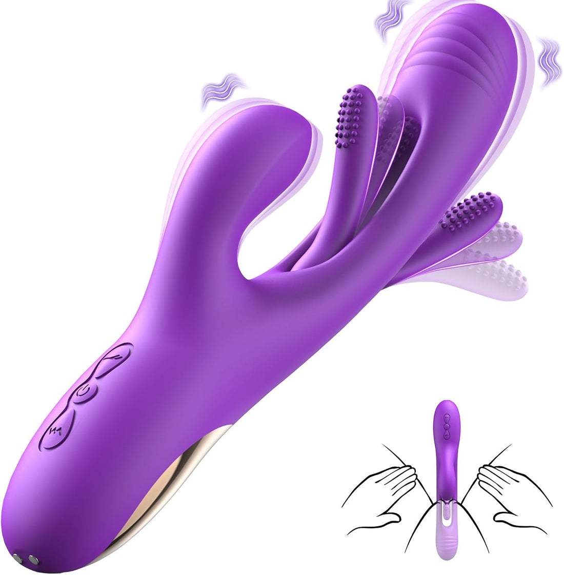 Vibrator Dildo Rabbit Sex Toys -LOVENOTE G Spot Vibrator