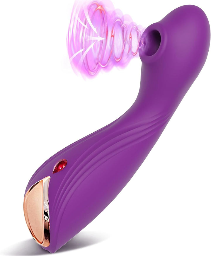 Vibrator Sex Toys, 2 in 1 G Spot Clitoral Adult Toys