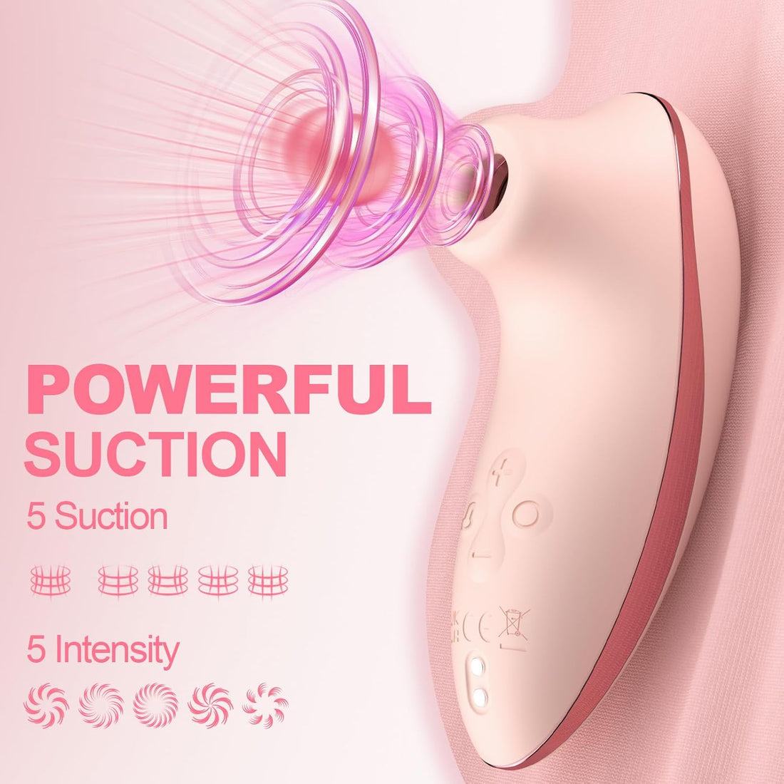 Sucking Vibrator Adult Sex Toys - Heating Pulse Pure Sucker